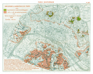A map of Paris